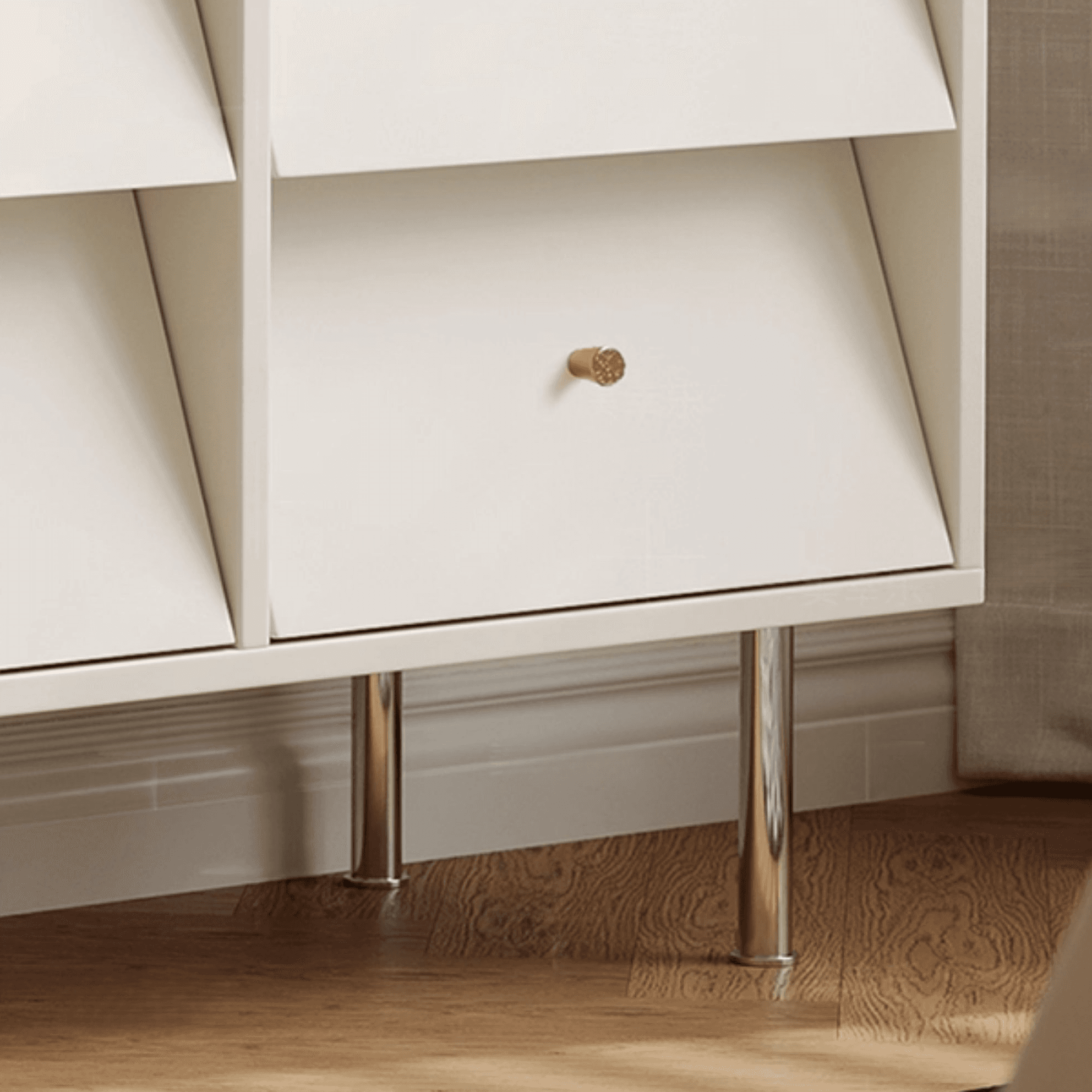 Chalk Casual Composite Wood Semainier for Sleeping Quarters with 9 Drawers/6 Drawers Horizontal/Vertical - image 7