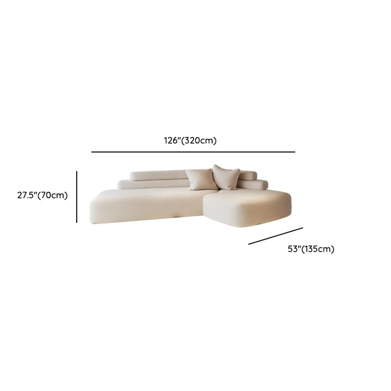 Bowed White Sofa Recliner - image 17