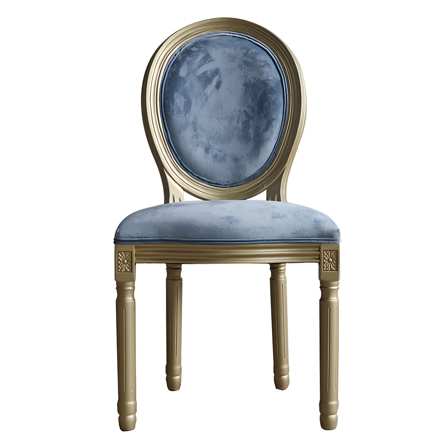 Traditional Velvet Dining Chair 38''H King Louis Back Side Chair with 4 Legs for Restaurant - image 18