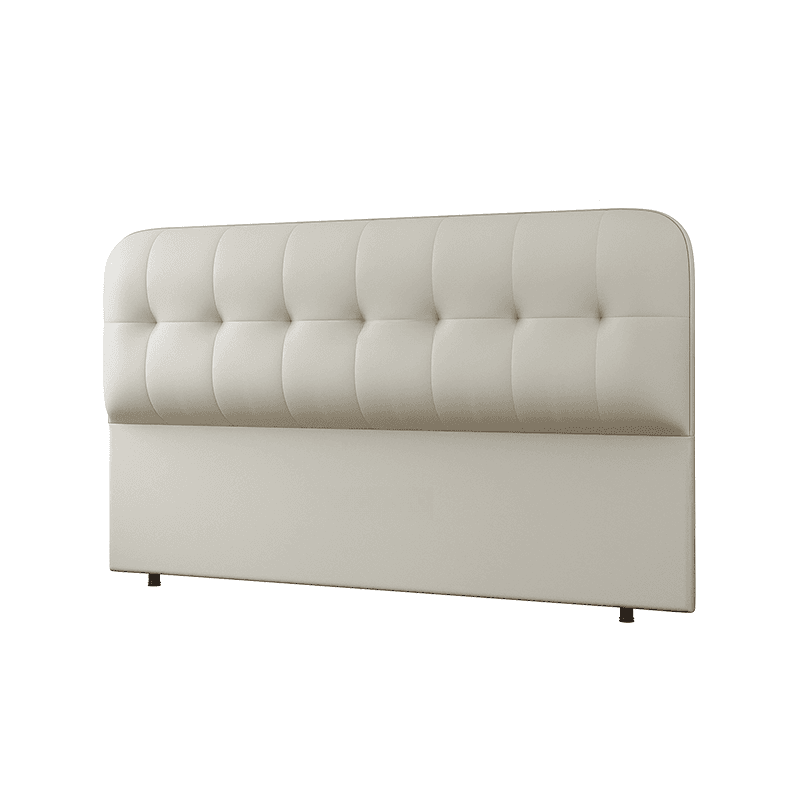 Modish Free-standing Standard Full(54"W x 75"L)/Twin(38"W x 75"L) Panel No Distressing With Legs in Wood and Stitch-tufted