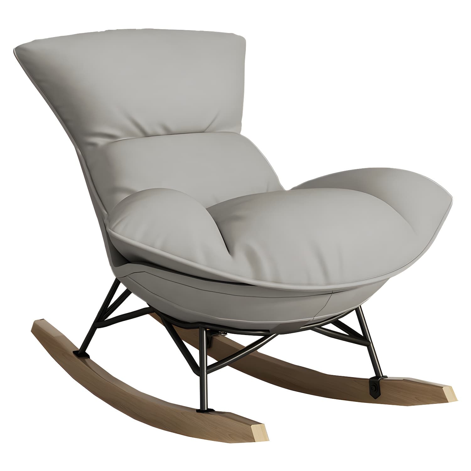 Nursery Sofa Rocking Chair Indoor Rocking Chair for Living Room and Bedroom - image 11