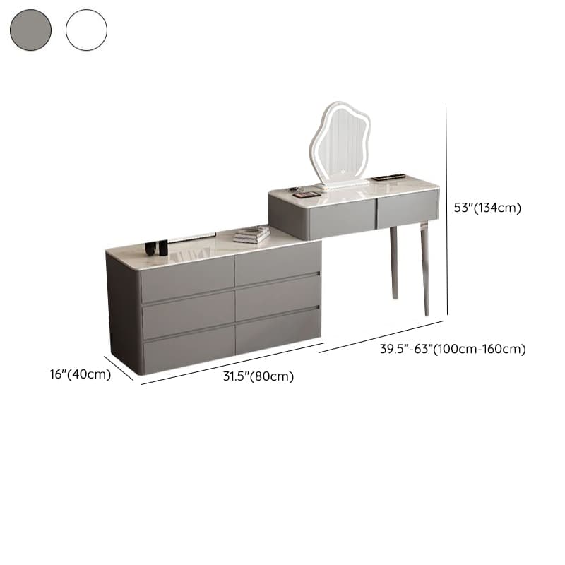 Ground Design Illuminating Vanity with Push-Pull, Adjustable Touch, No Floating - image 26