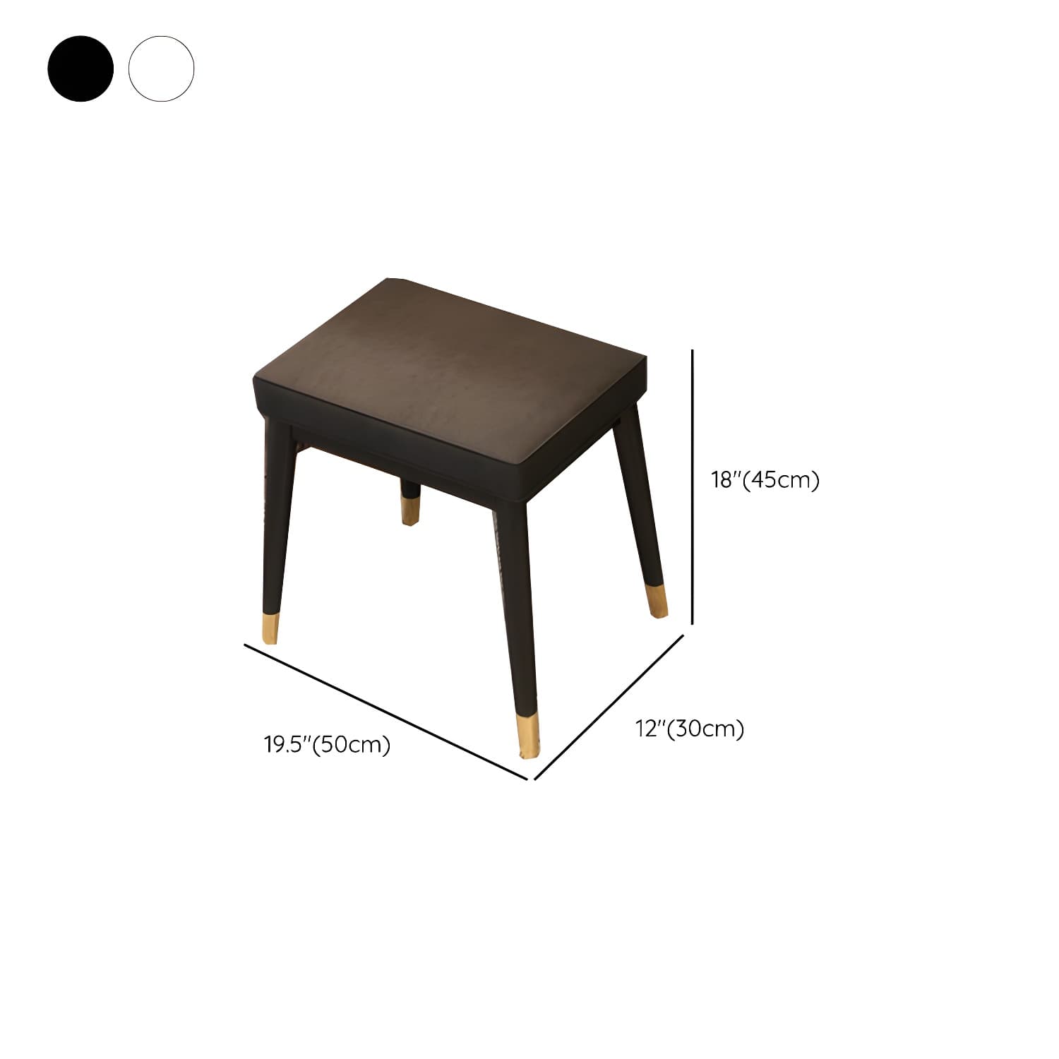Contemporary Make-up Vanity with Wooden Top and Drawers for Bedroom - image 14