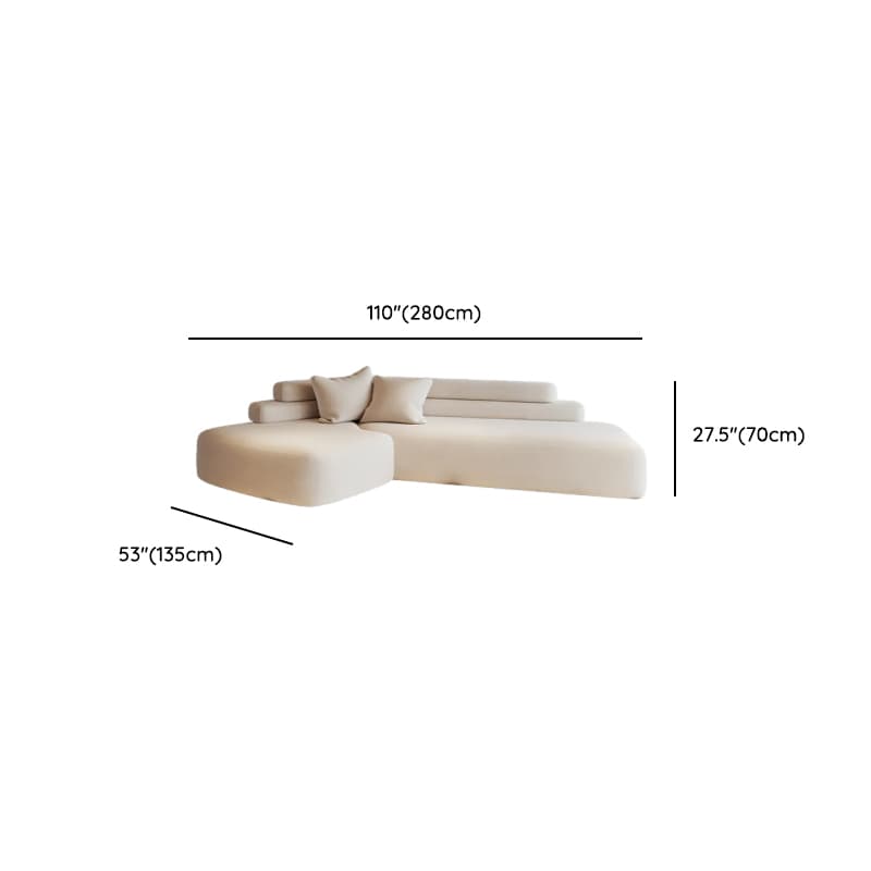 Bowed White Sofa Recliner - image 12