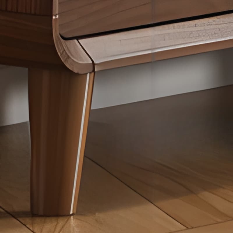 Cocoa Casual Rubberwood Console Dresser/Semainier for Sleeping Quarters with 6/9/5 Drawers in Horizontal/Vertical Orientation - image 6