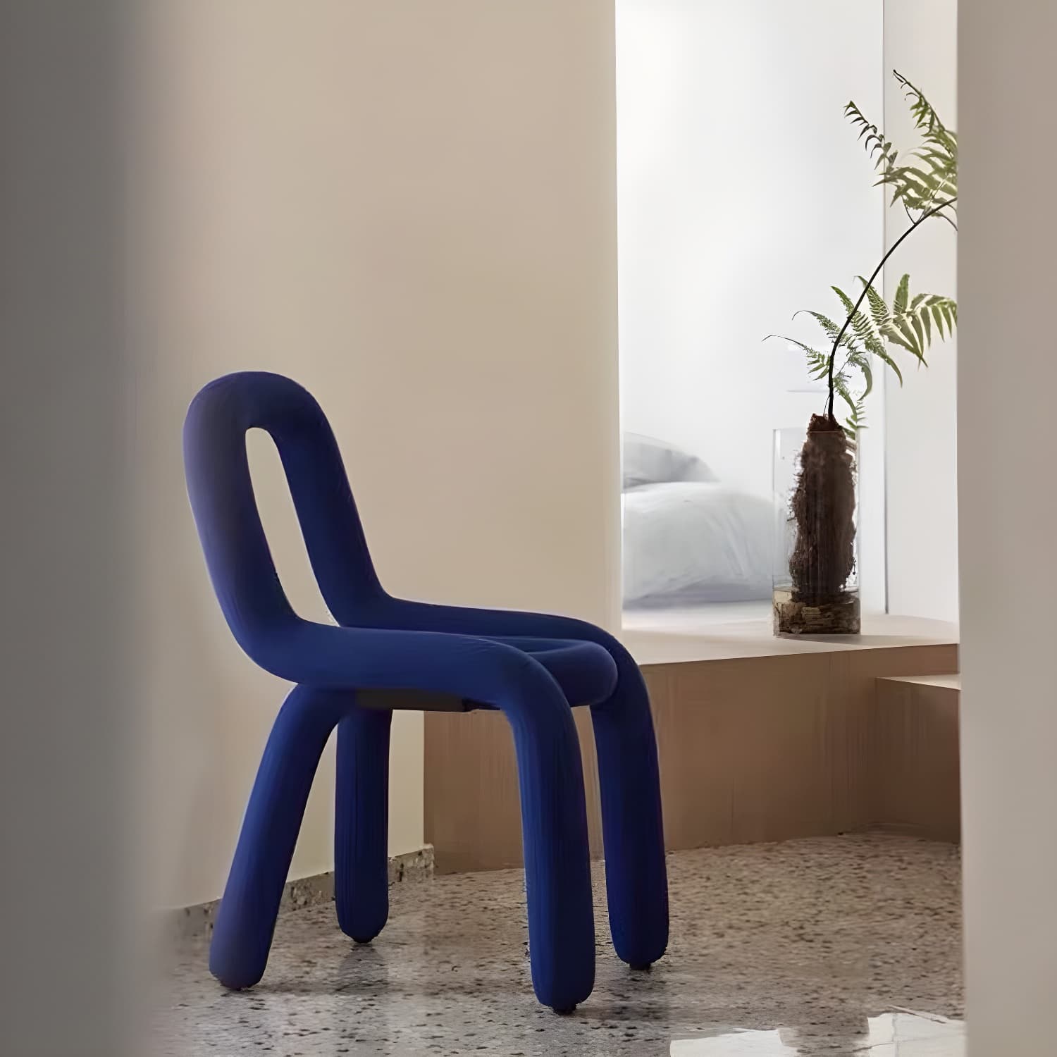 Velvet Designer Style Living Room Side Chair Colorful Open Dining Chair - image 12