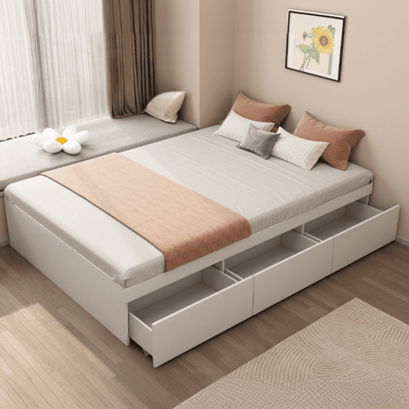 Modern Tatami Bed with 3 Storage Boxes - image 15