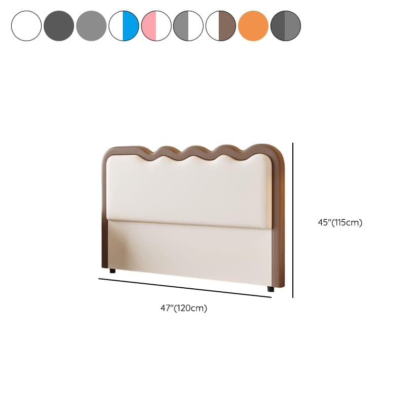 Art Deco Style Panel Headboard in Timber with No Distressing for Queen/Full/Twin XL Bed, Featuring Sponge Upholstery Fill and Free-standing Standard Height - image 13