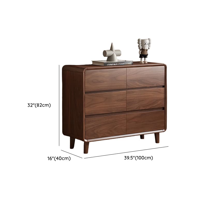 Cocoa Casual Rubberwood Double Dresser/Lingerie Chest with 6/9/5 Drawers Horizontal/Vertical - image 26