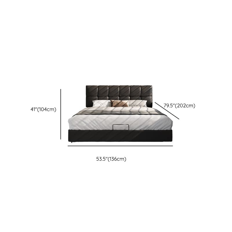 Solid Color Storage Bed/Platform Bed with 3 Storage Boxes, Pine Wood Frame, and Button-tufted Design for Living Room - image 16