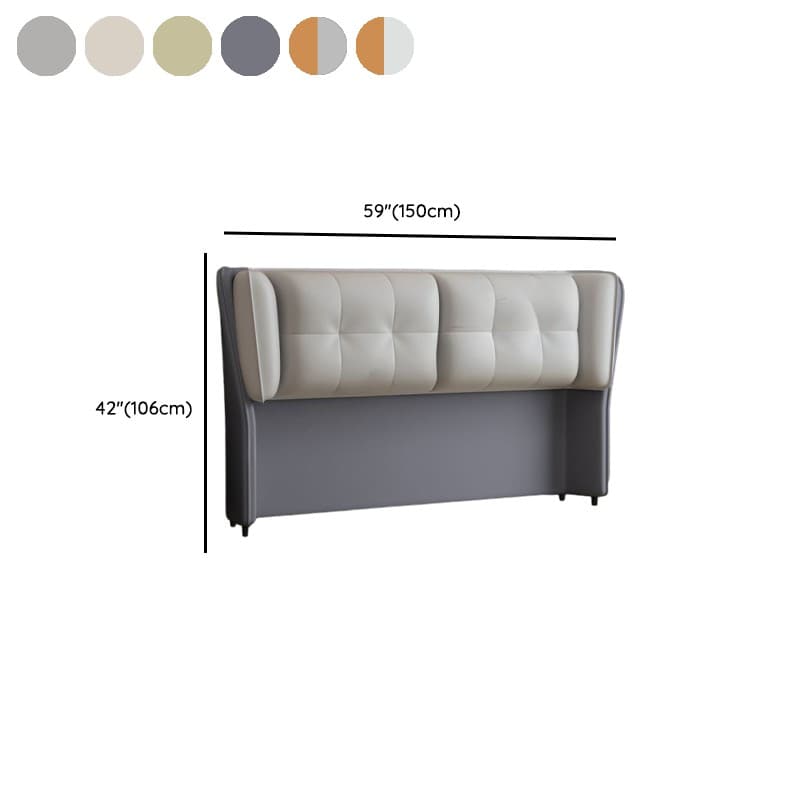 Casual Free-standing Standard Full(54"W x 75"L) Panel Wood/ Upholstery No Distressing With Legs and Button-tufted - image 24