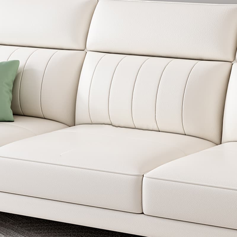 Modern Reversible Sectional with Flared Arm and Stain-Resistant Tech Cloth Upholstery - image 16