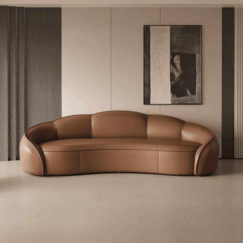 Versatile Olive Green/Ivory/Sand Sofa/Loveseat/Single Sofa with Sloped Arms and Concealed Support - image 6
