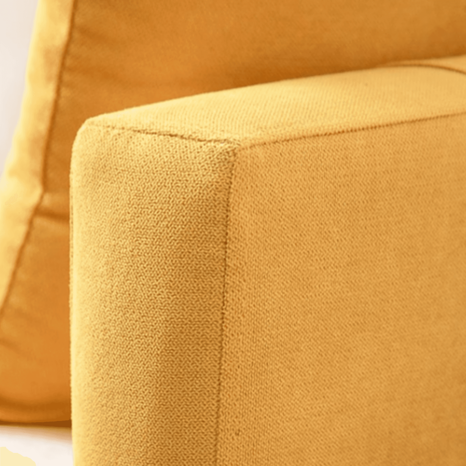 Cream/Dove Grey/Cerulean Loveseat with Slipcover, Wide Pillow Back, Receptacle and 2 Pillows - image 19