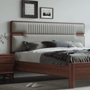 Color Light Gray/Walnut