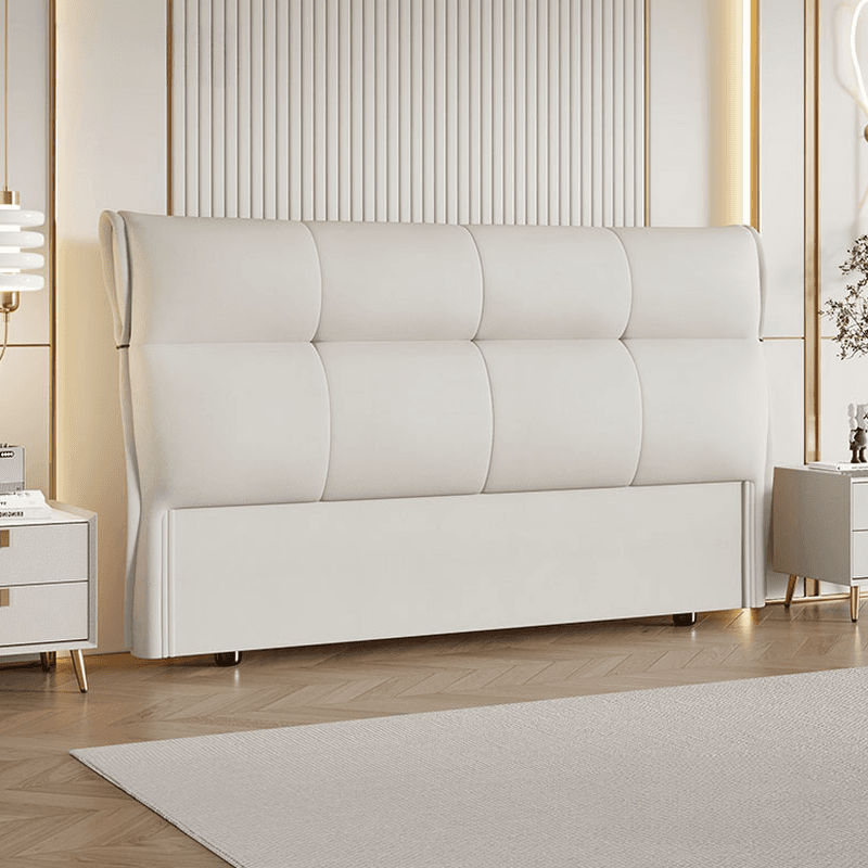 Art Deco Style Panel Headboard with No Distressing, Decorative-stitched Tufting, Rectangle Shape for Queen/Full/Twin XL Bed, Sponge Upholstery Fill, Standard Height - image 7