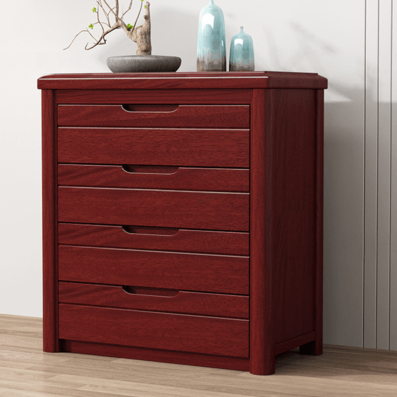 Trendy Walnut Wood Lingerie Chest/Double Dresser with 5/4/6 Drawers in Vertical/Horizontal Orientation - image 5