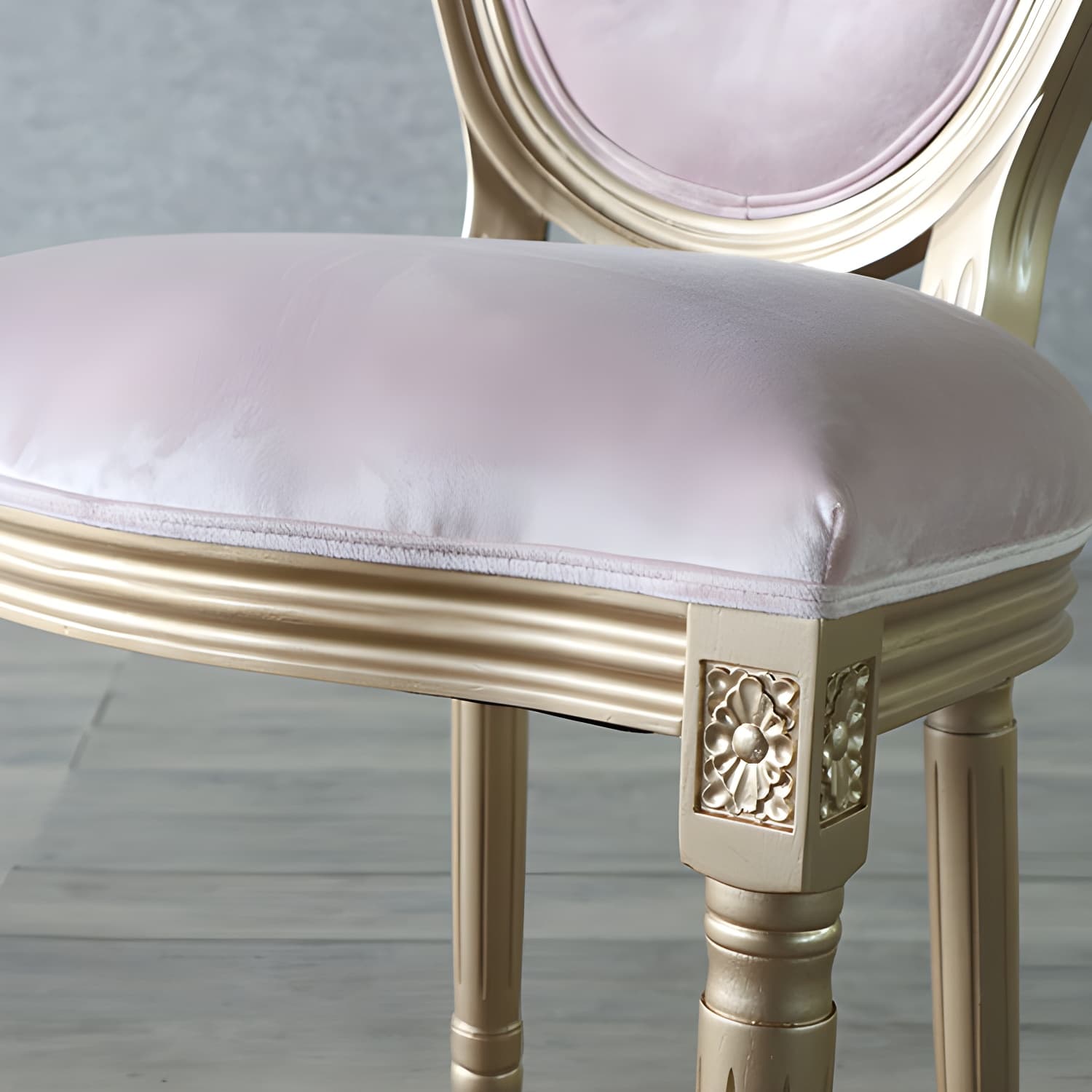 Traditional Velvet Dining Chair 38''H King Louis Back Side Chair with 4 Legs for Restaurant - image 21
