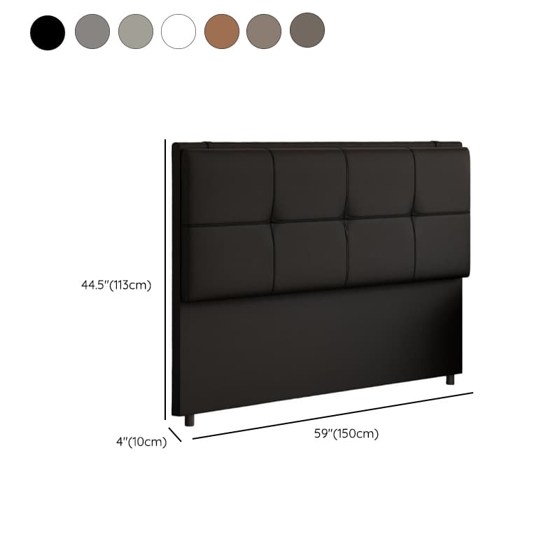 Modish Style Panel Headboard with No Distressing, Button-tufted Rectangle Design for Twin XL/King/Queen Bed, Featuring Sponge Upholstery Fill and Standard Height - image 15