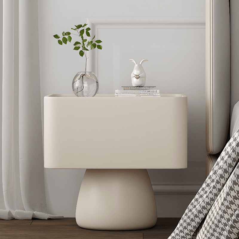 Trendy Drawer Storage Bedside Table with 1 Drawer and Pine Wood Countertop - image 6