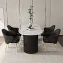Table Base Color Black/Gold