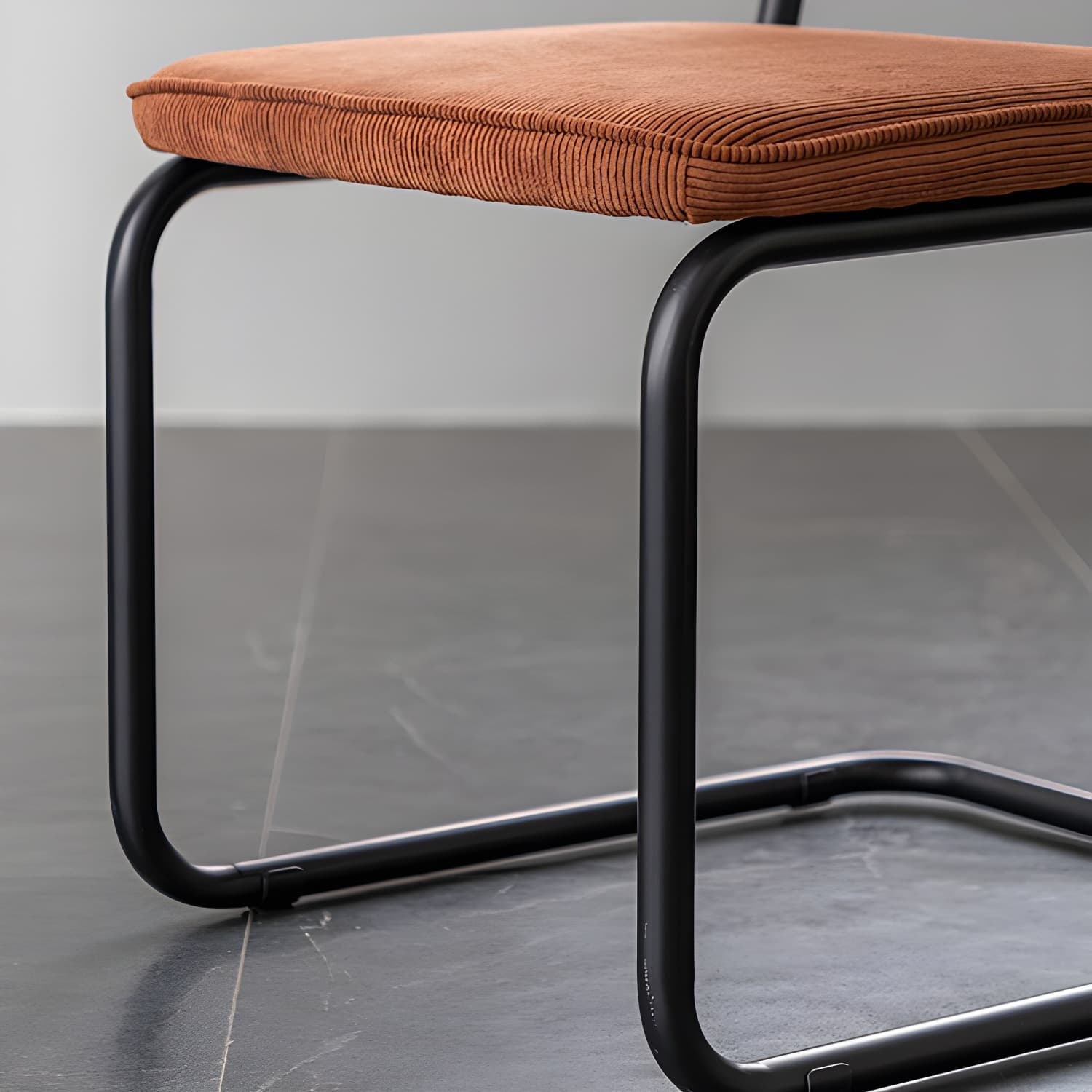 Contemporary Style Dining Chairs Armless Open Back Chairs with Metal Legs - image 13