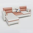 Upholstery Color Off White Orange