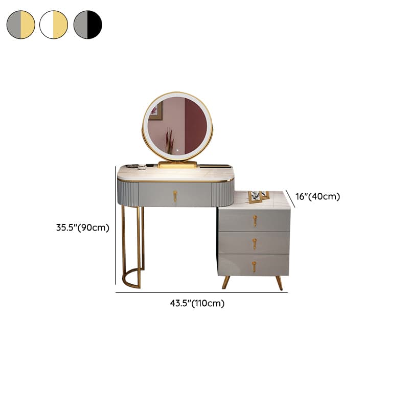 Scalable Vanity Set with Illumination Light and Push-Pull Functionality for Sleeping Quarters, Featuring Adjustable Touch and Brightness - image 24