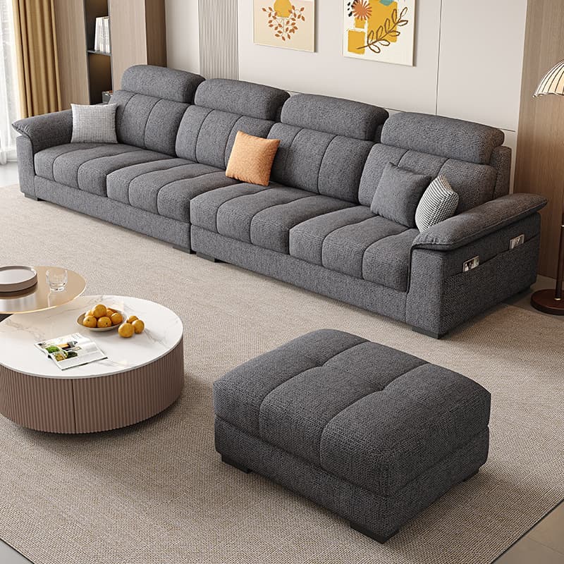 L-Shape Sofa Recliner, 1-Seater with Reversible Orientation - image 5