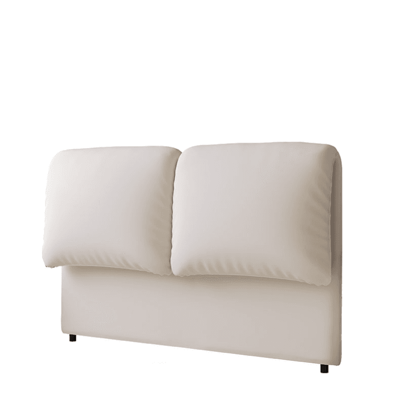 Modish Style Panel Headboard in Pine Wood with No Distressing, Rectangle Shape for Twin/Full/King Bed, Cotton Upholstery Fill, Standard Height - image 7