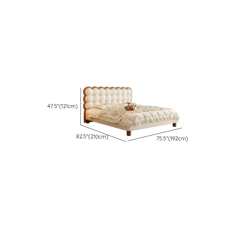 Storage Included Panel Bed with 3 Storage Boxes, Steel Frame, Stitch-tufted Design, and Sponge Upholstery - image 12