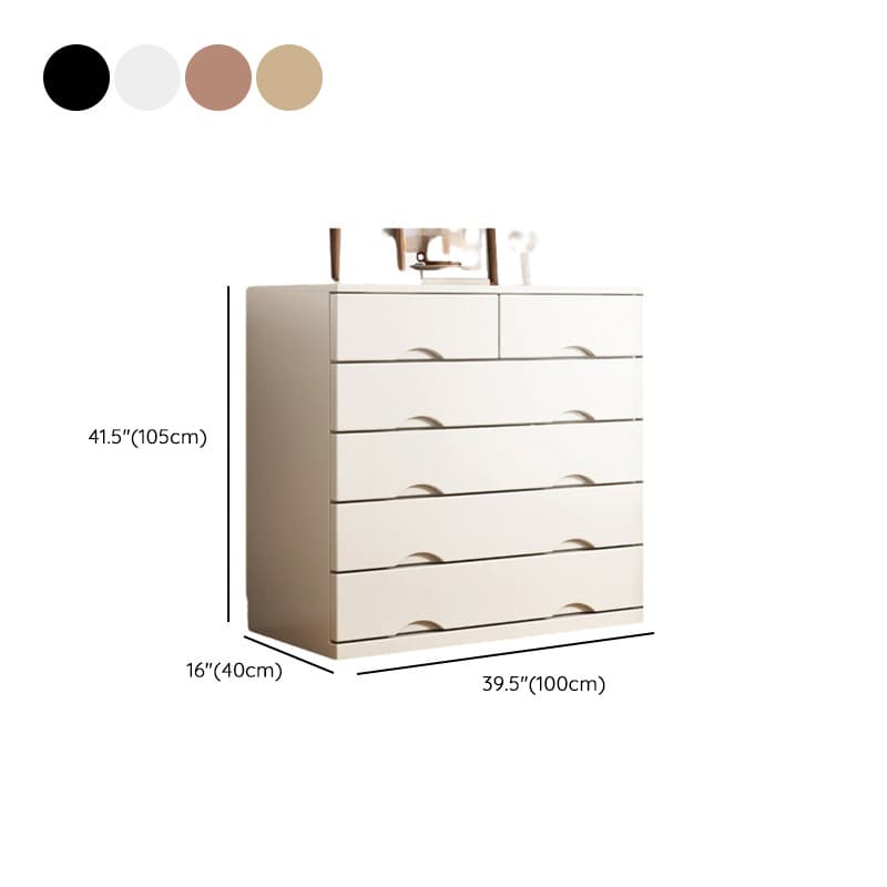 Simple Raw Wood Double Dresser with Multiple Drawer Configurations - Horizontal/Vertical - image 11