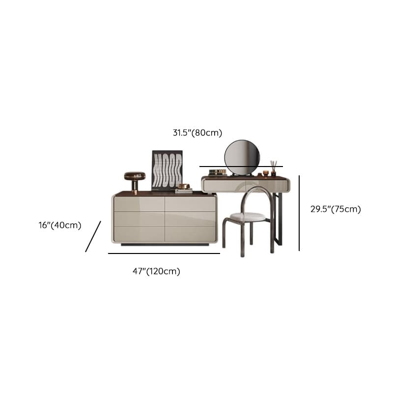 Multi-Purpose Vanity Set with Lighting, Scalable Telescopic Design, Push-Pull 2-in-1 Vanity, Adjustable Touch and Brightness - image 20