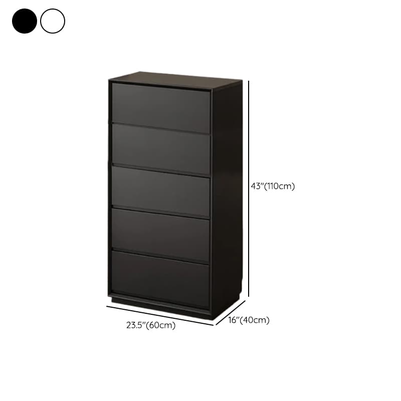 Modish Pine Wood Semainier with 5/4/3 Drawers in Vertical Orientation - image 13
