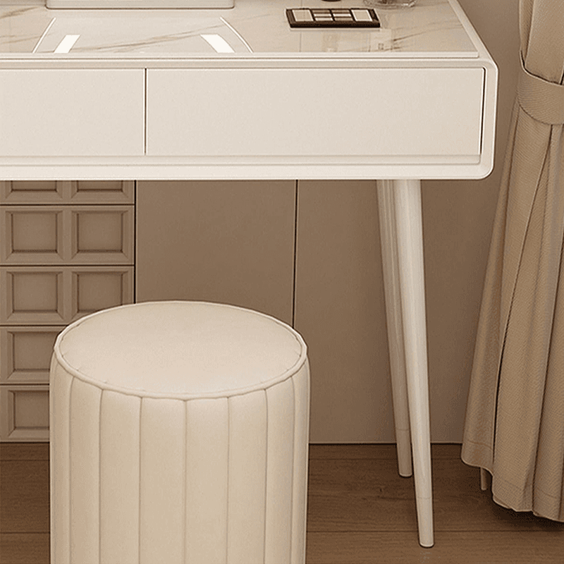 Bluetooth Compatible Vanity Set with LED Lighting, Electrical Outlet, Scalable Design, Push-Pull, and Adjustable Touch Brightness - image 9