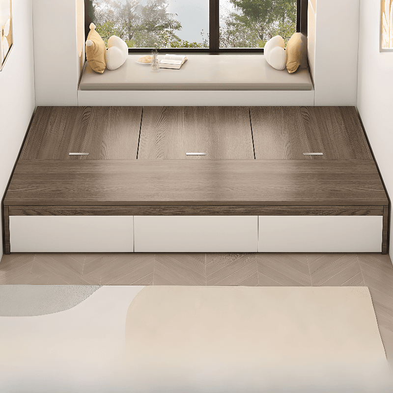 Solid Color Storage Included with 3 Storage Boxes for Bedroom - image 3