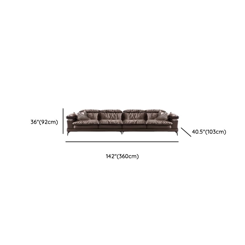 Cocoa Straight/L-Shape Horizontal/Left Hand Facing Sofa Couch/Sofa Recliner in a Contemporary Style - image 15