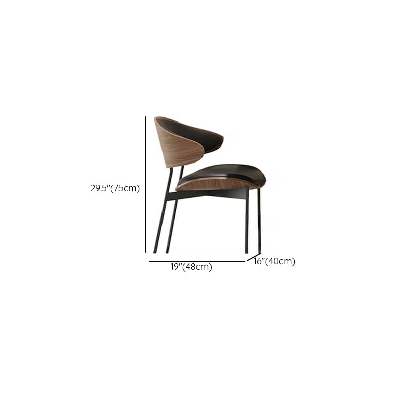Dining Table Set with Oval Slate Stone Top and Two-sided Pedestal, Featuring Padded Chair with Back in Midnight Black - image 15