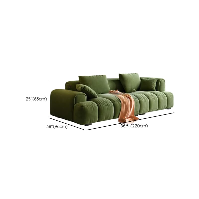 Sage Standard Sofa with Arm and 4 Pillows - image 15