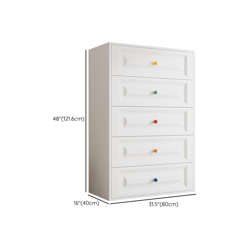 Chalk Casual Steel Bachelor Chest/Semainier with 5/4/3 Drawers in Vertical/Horizontal Orientation - image 7