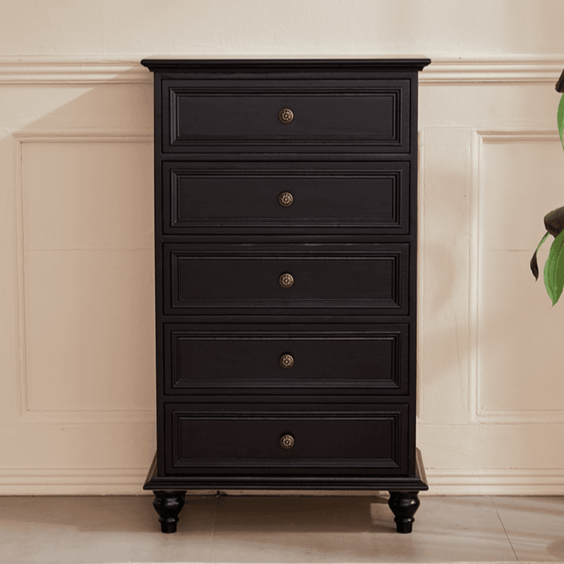 Casual Raw Wood Console Dresser/Semainier with 5/7/9 Drawers in Horizontal/Vertical Orientation - image 5