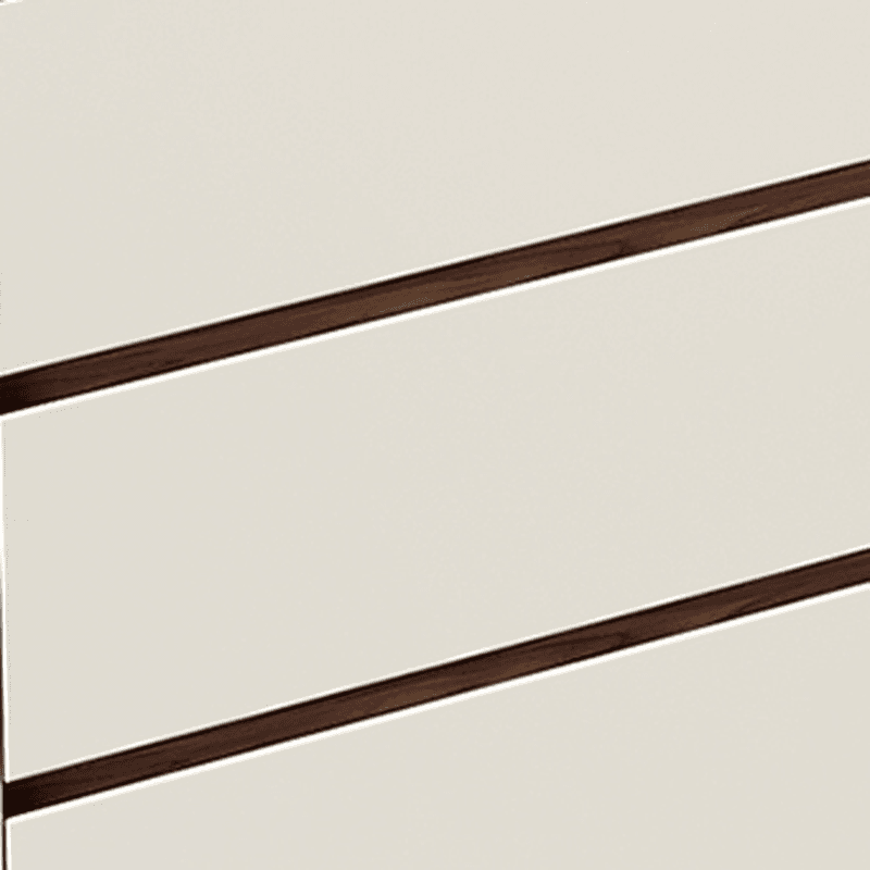 Off-White Simplistic Composite Wood Double Dresser/Bachelor Chest/Lingerie Chest with 8/6/3 Drawers in Horizontal/Vertical Orientation - image 8