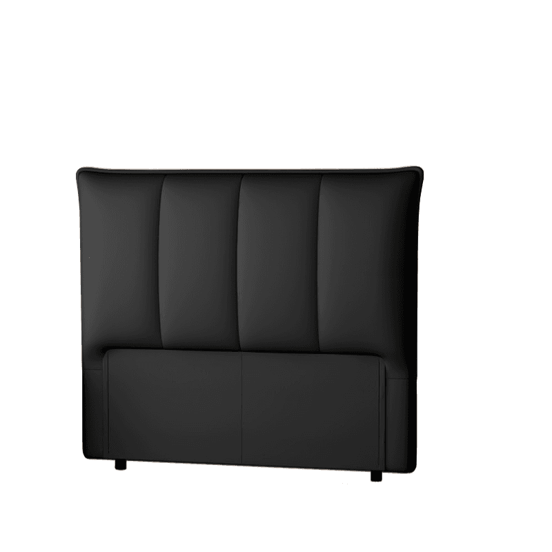 Standard（36-55“） Full(54"W x 75"L) Rectangle Free-standing Standard Upholstered Headboard Panel With Legs with Sponge Cushion in a Simple Style