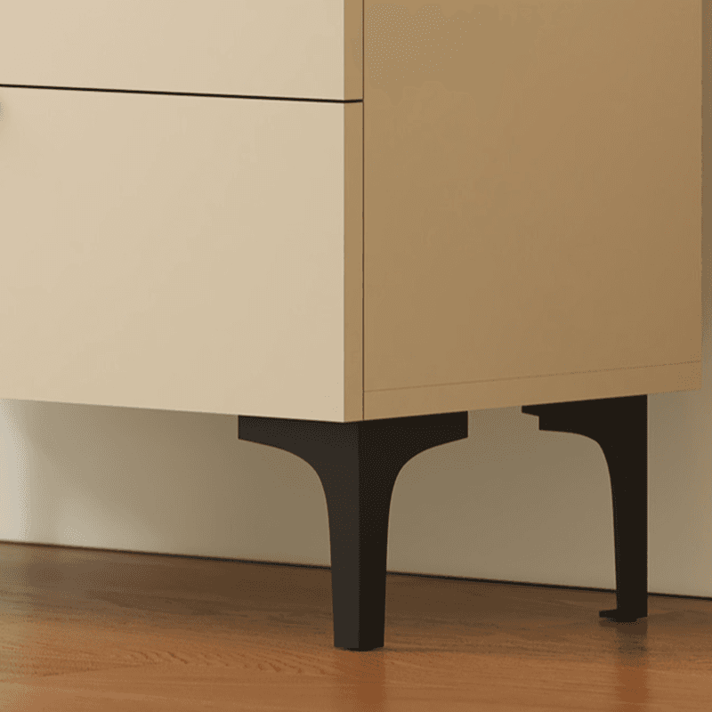 Detached Accent Cabinet with Damp-proof, Scratch-immune Glazed Door, Grip Bars in Chalk, and Soft Close Drawer - image 5