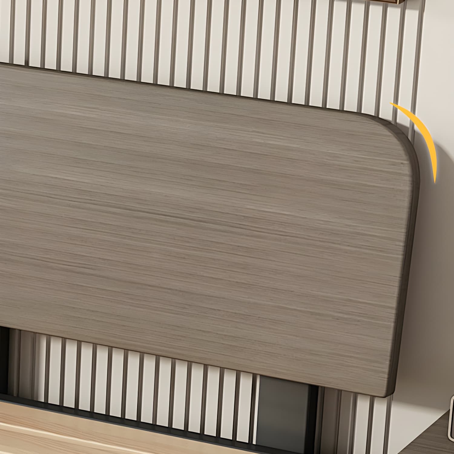Modern Black Metal Bed with Included Headboard and Non-Upholstered Design - image 9