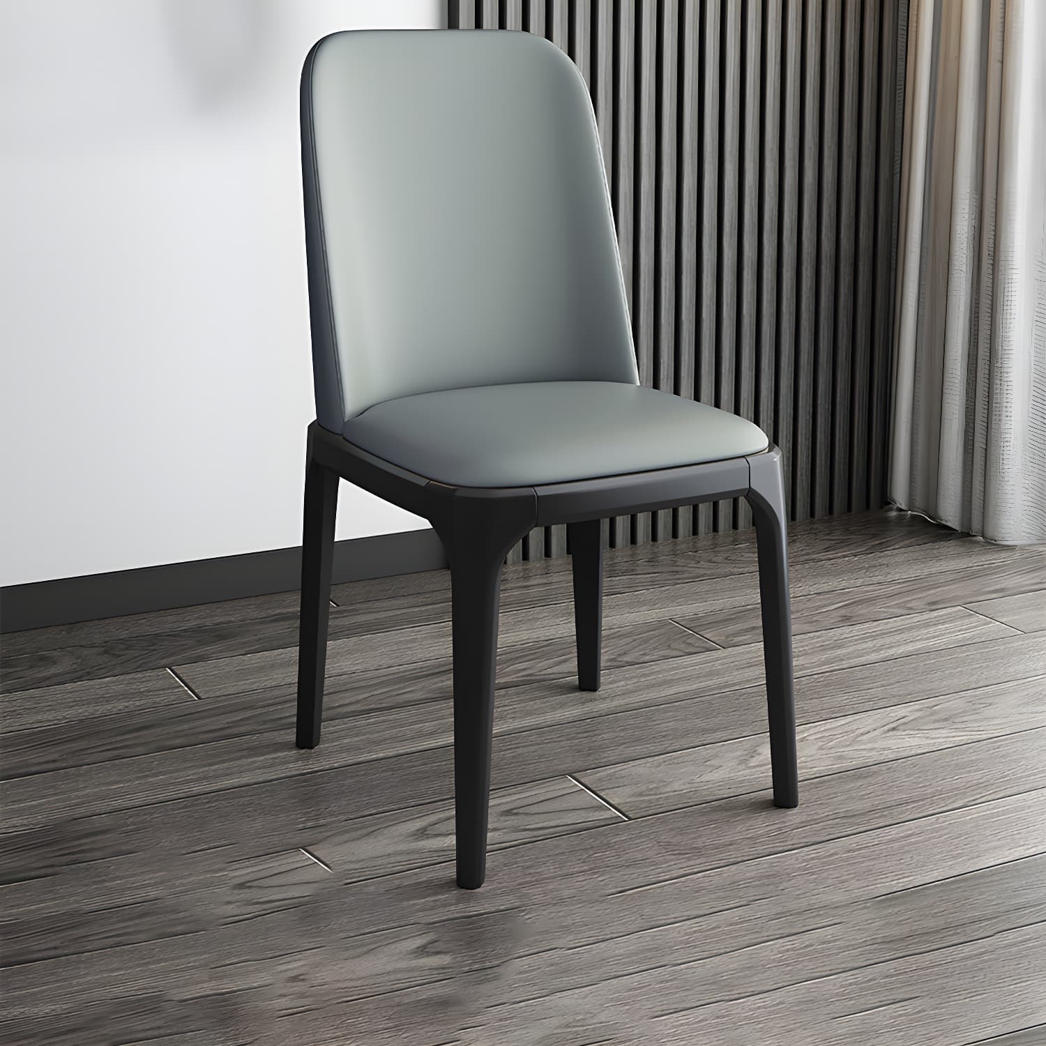 Modern Style Parsons Chairs Faux Leather Dining Chair for Dining Room - image 21