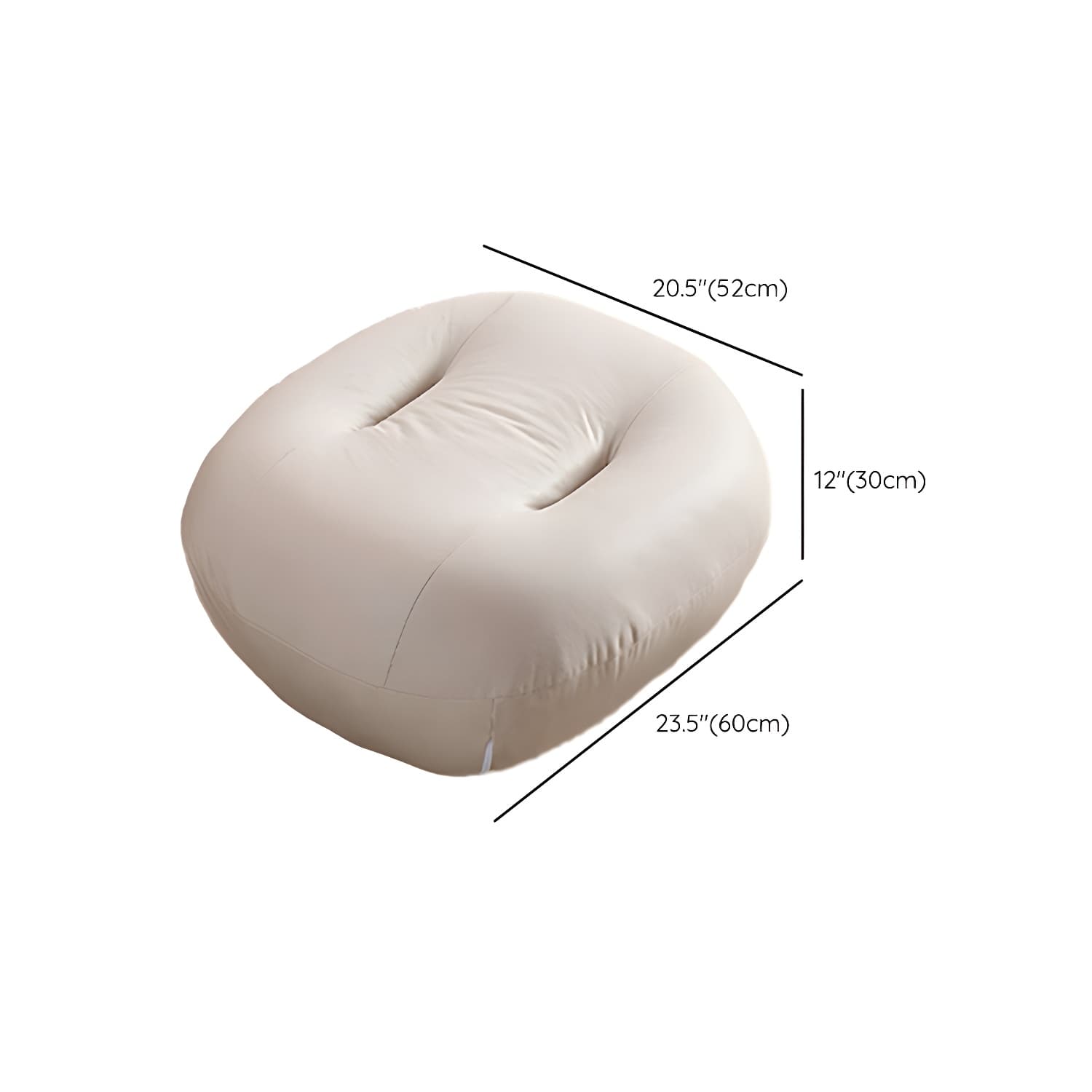 Chic Upholstered Small Rocking Chair in Natural Wood with Tufted Back and Stylish Modern Design - image 18