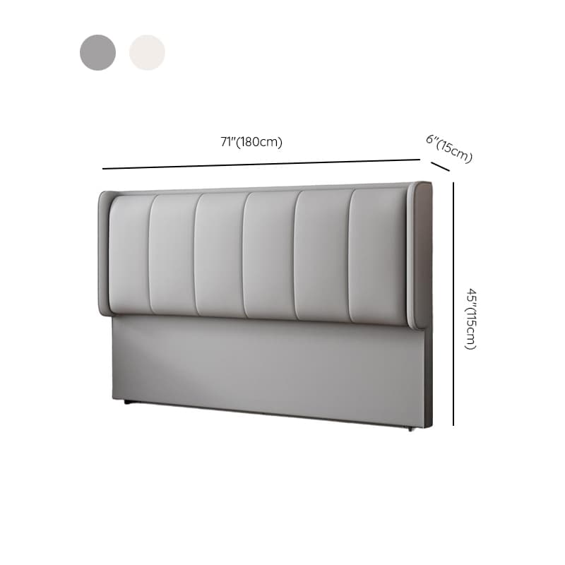 Contemporary Free-standing Standard Full(54"W x 75"L)/Twin(38"W x 75"L) Panel No Distressing With Legs in Lumber and Sponge - image 15