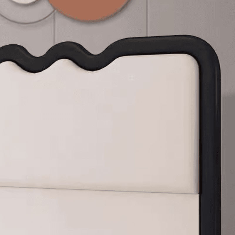 Modish Style Panel Headboard with No Distressing in Timber for King/Queen/Full Bed, Featuring Sponge Upholstery Fill, Free-standing Installation, and Standard Height - image 11