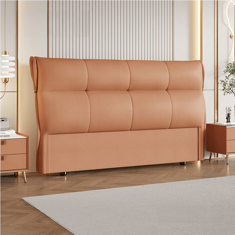 Art Deco Style Panel Headboard with No Distressing, Decorative-stitched Tufting, Rectangle Shape for Queen/Full/Twin XL Bed, Sponge Upholstery Fill, Standard Height - image 7